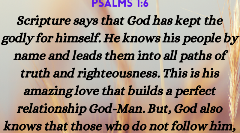 Psalms 1 6