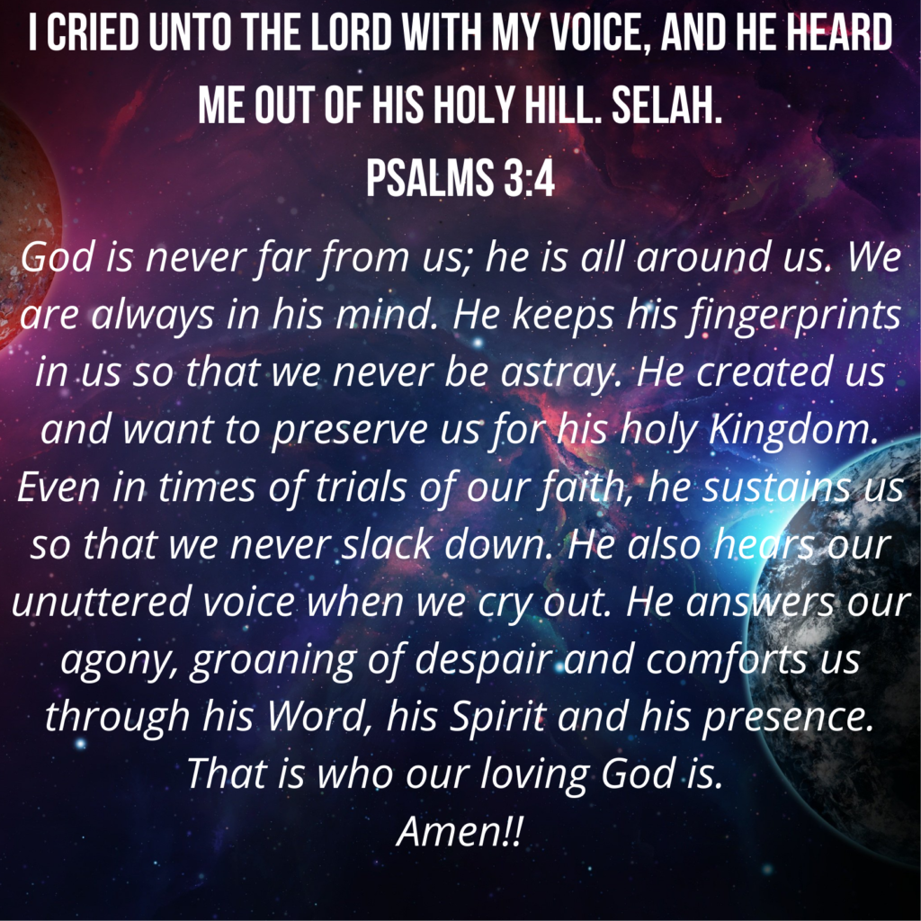 Psalms 3 4