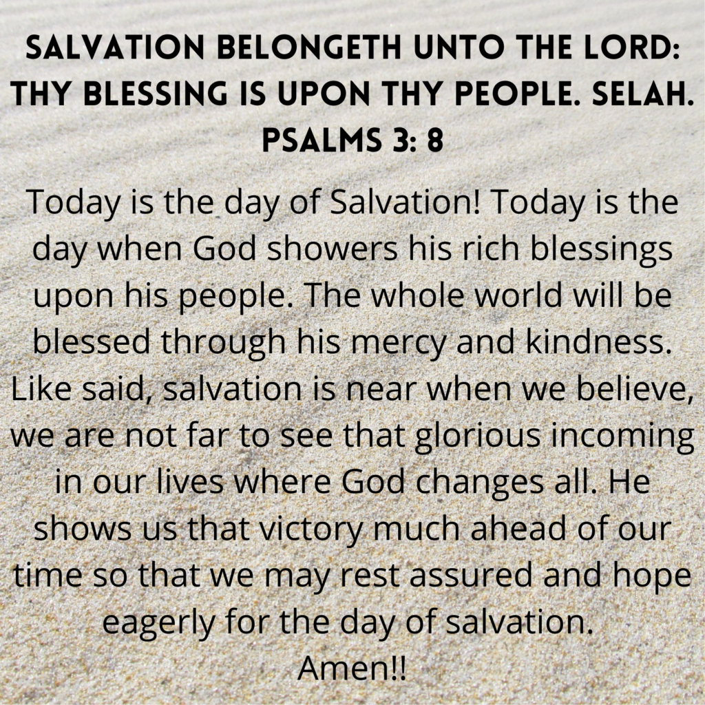 Psalms 3 8