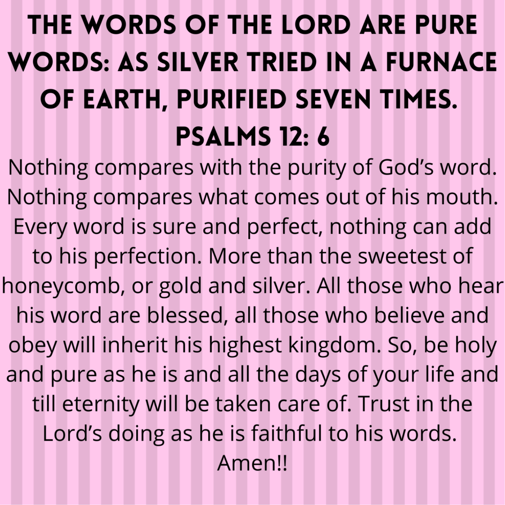 Psalms 12 6